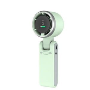 Portable Handheld Foldable Mini Turbo Fan - Green